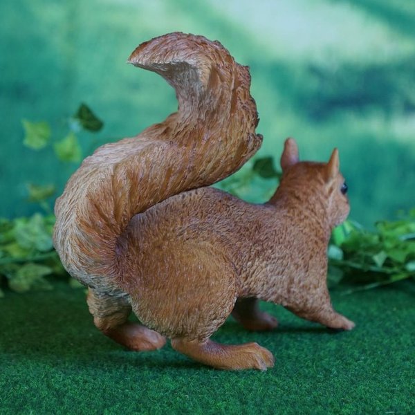 Tierfigur Eichhörnchen braun 27 cm