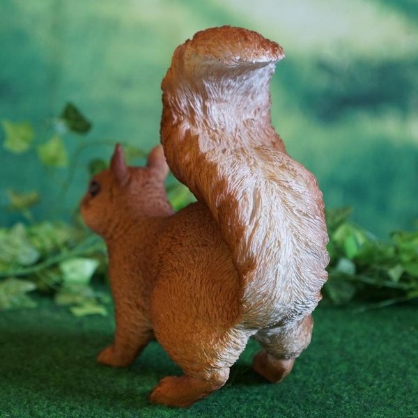 Tierfigur Eichhörnchen braun 27 cm
