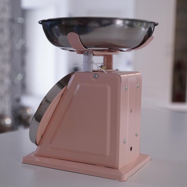 Küchenwaage Scale Retro rosa