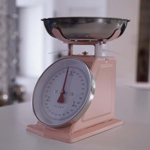 Küchenwaage Scale Retro rosa