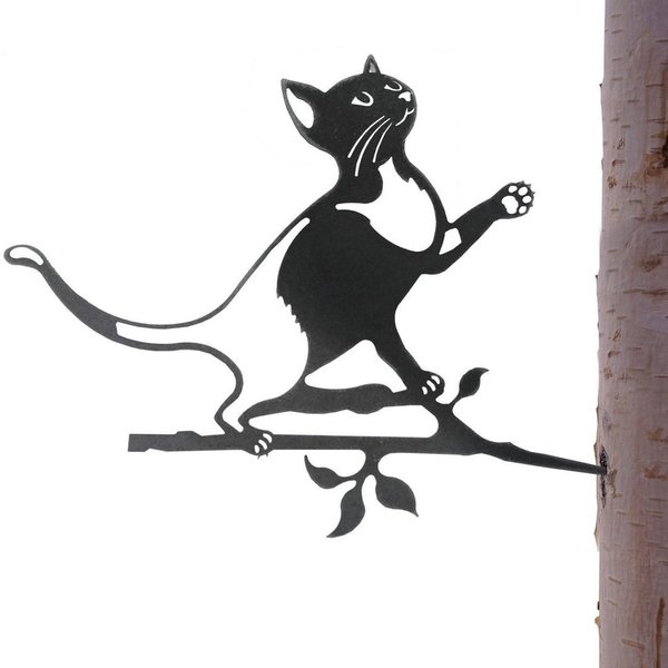 Baumstecker Katze Naturrost