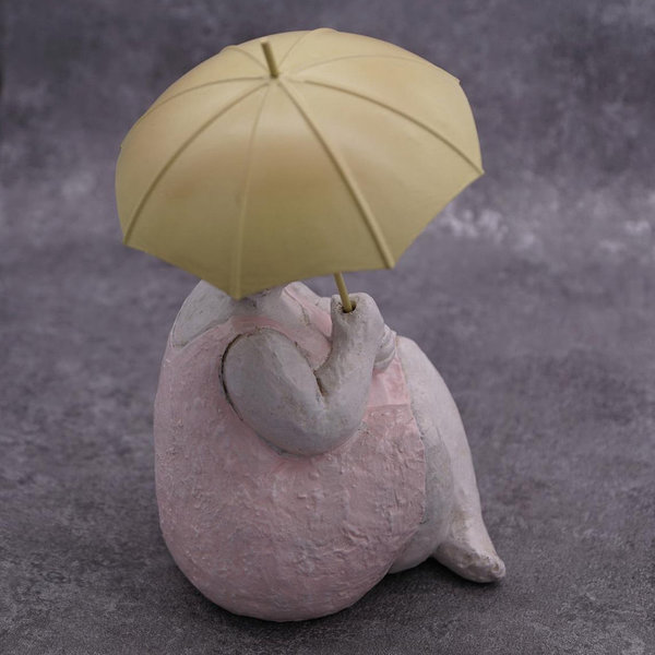Deko Figur Criva Lady mit Schirm