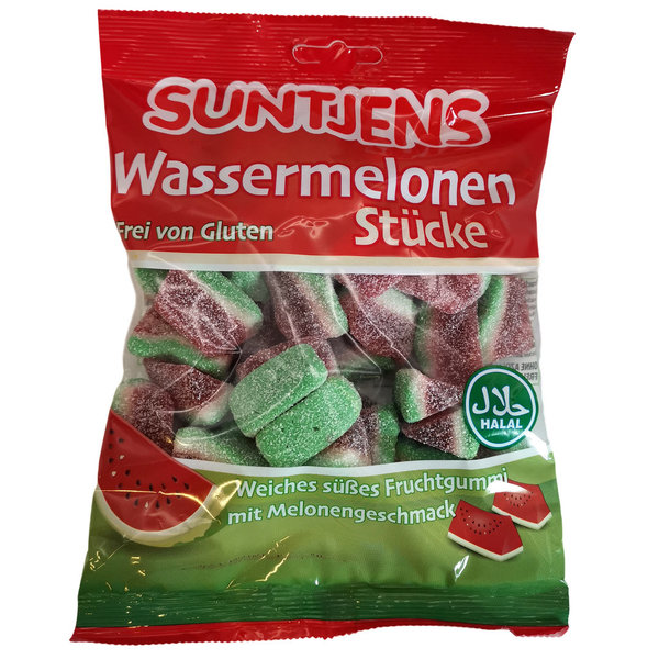 Suntjens Wassermelonenstücke Fruchtgummi, 300 g