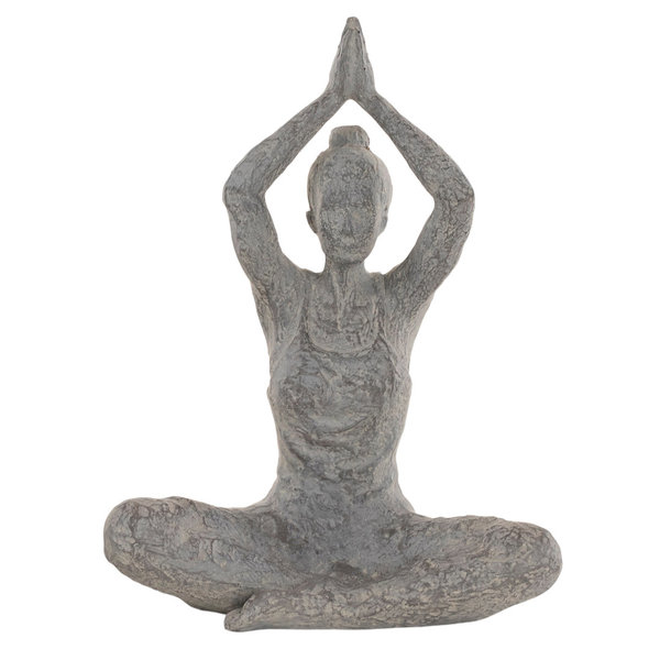 Yoga Skulptur Arme oben, 18 cm