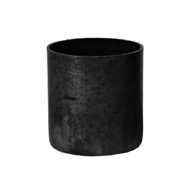 Kerzenhalter mit Magnet matt schwarz, klein